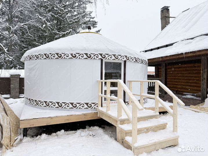 Юрта для глэмпинга