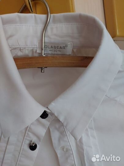 Рубашка школьная colabear 130