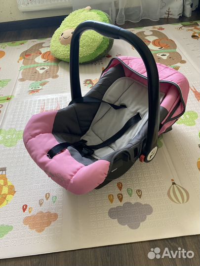 Автолюлька/автокресло leader kids