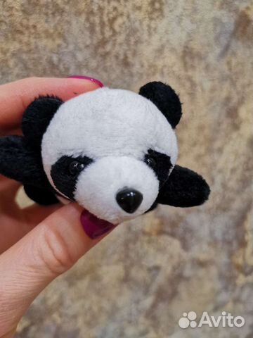 Панда брошь мягкая новая