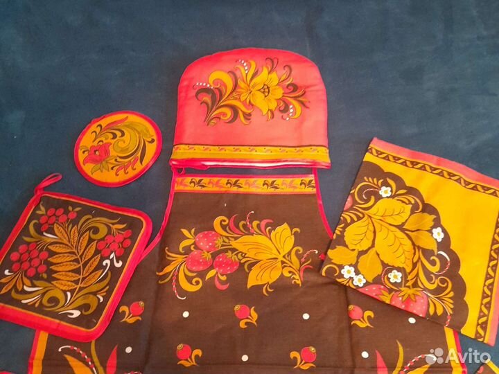 Кухонный набор хохлома