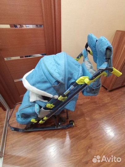 Санки коляска nika kids