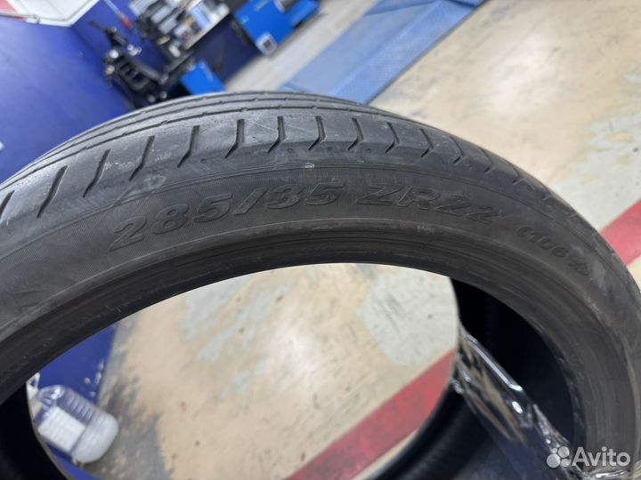 Pirelli P Zero 285/35 R22 и 315/30 R22