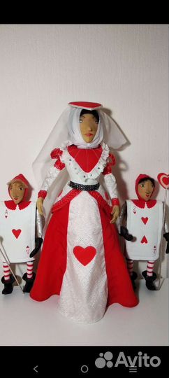 Авторские куклы Алиса в Стране Чудес