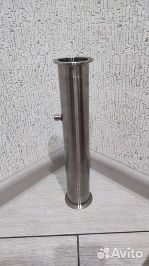 Царга 2 дюйма 30см 80см с ниппелем под термометр