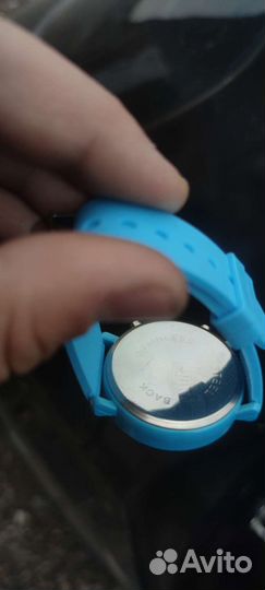 Часы Adidas led blue