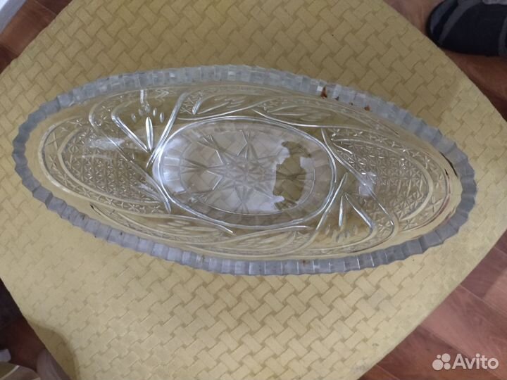 Ваза хрустальная СССР