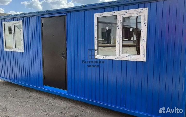 Модульный домик из блок контейнеров