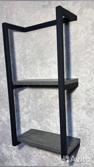 Полка настенная в стиле лофт