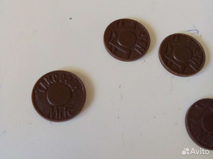 Жетоны метро таксофон