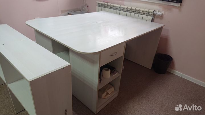 Стол офисный белый бу