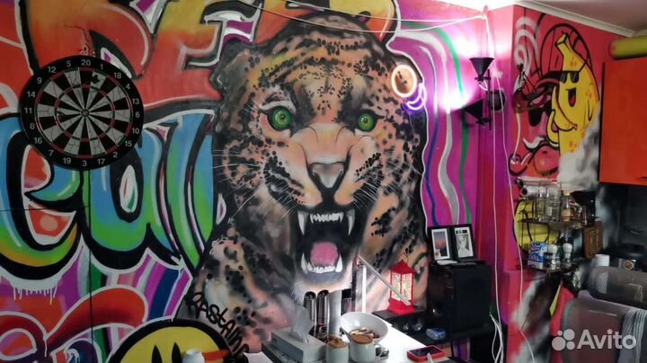 Граффити. Роспись стен. Барельеф. Декорирование