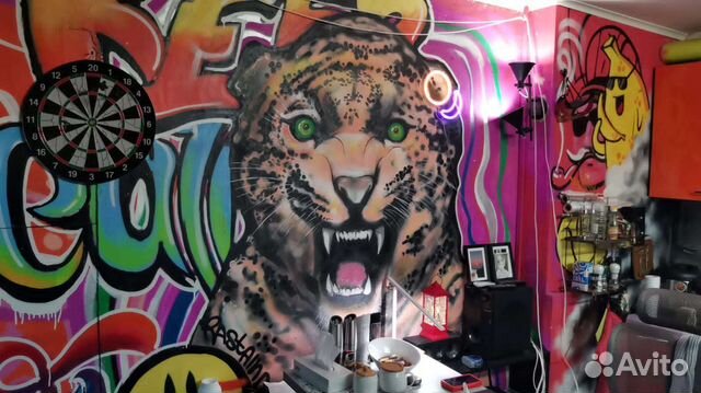 Граффити. Роспись стен. Барельеф. Декорирование