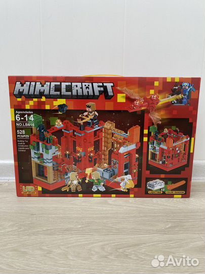 Конструктор lego майнкрафт