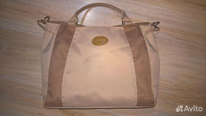 Inglesina конверт бежево-белый стёганый флис