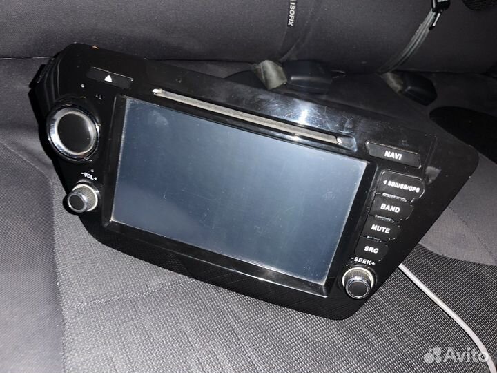 Магнитола на kia rio 3