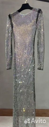 Платье Zara со стразами