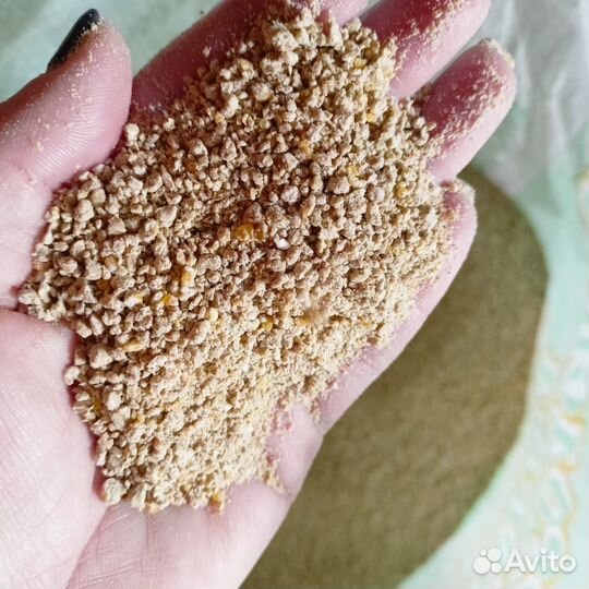 Пшеница ячмень дроблёный комбикорм