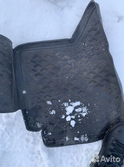 Коврики салона pajero 4