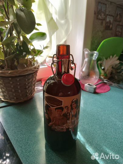 Бутылка с бугельной пробкой 1 л