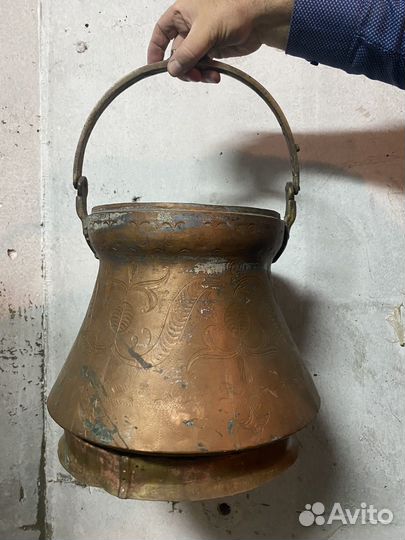 Ведро кашпо