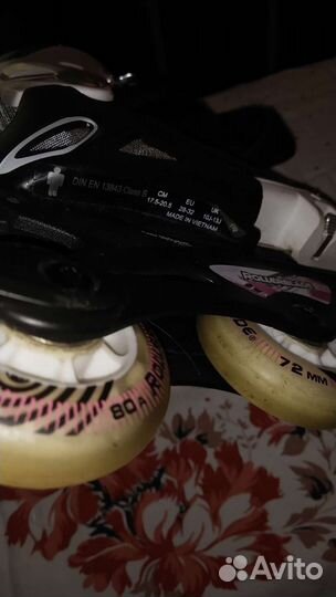 Ролики rollerblade adjustable 28-30 размер