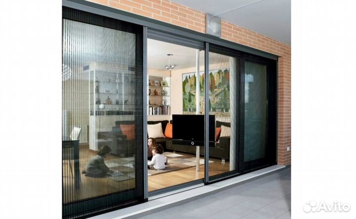 Москитная сетка Плиссе