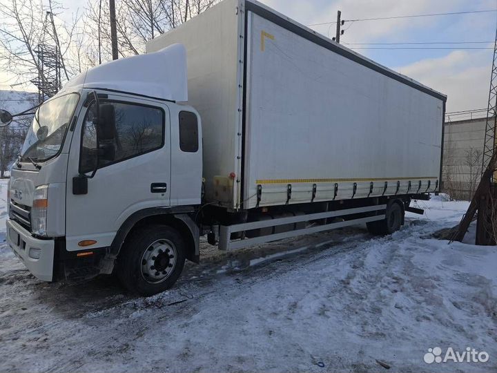 Тентованный грузовик 55 м³ JAC N120, 2022