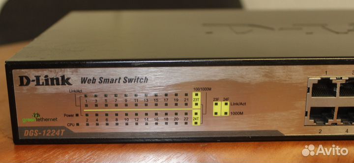 Коммутатор D-link DGS-1224T