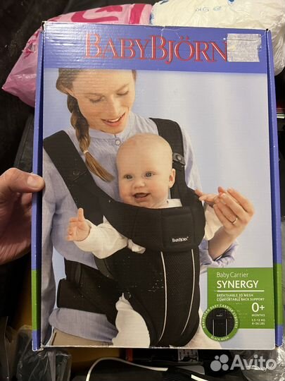 Переноска для детей кенгуру Baby Bjorn Synergy 0+