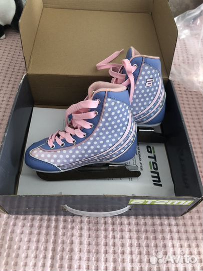 Коньки для девочки двухполозные