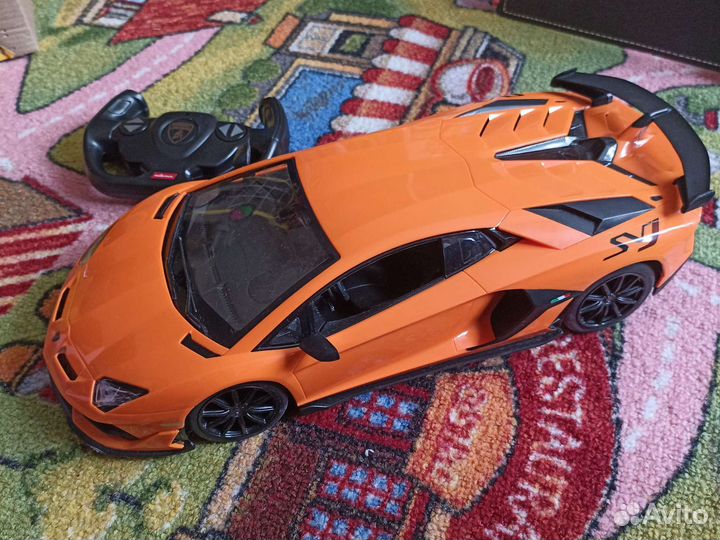 Новая машина Rastar 1:14 Aventador SVJ