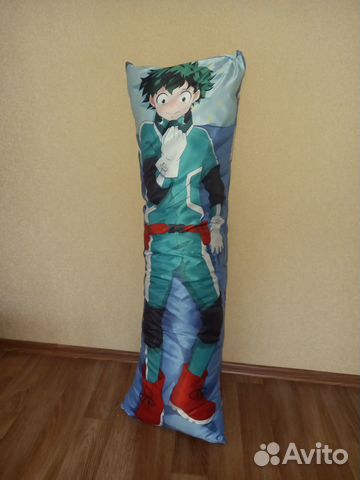 Подушка аниме дакимакура Мидория Изуку