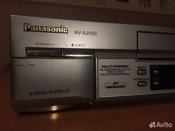 Видеомагнитофон panasonic NV-SJ550