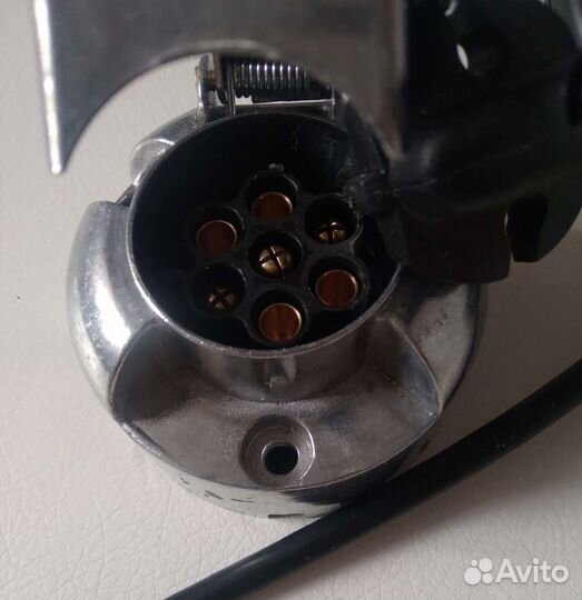 Розетка фаркопа металлическая 7 контактов
