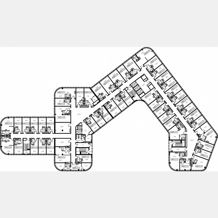 Апартаменты-студия, 32 м², 4/15 эт.