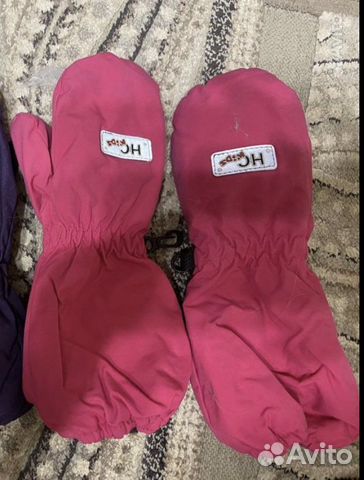 Варежки зимние детские