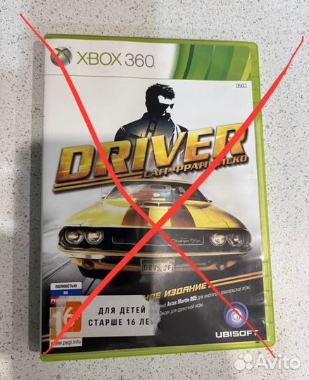 Игры на xbox 360 лицензия диски на xbox 360 Driver