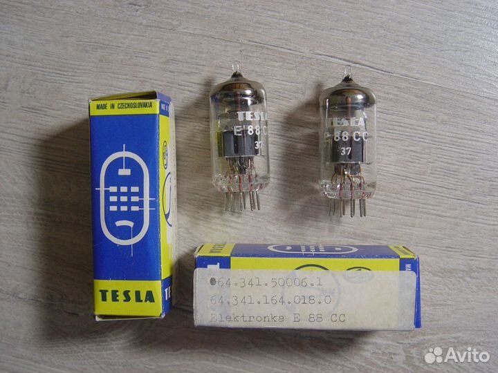 Радиолампы E 88 CC Tesla