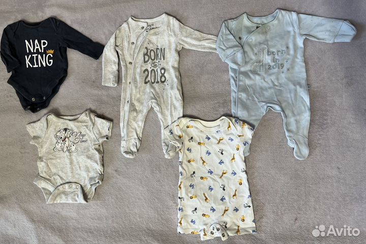 Одежда для новорожденных 0-6м