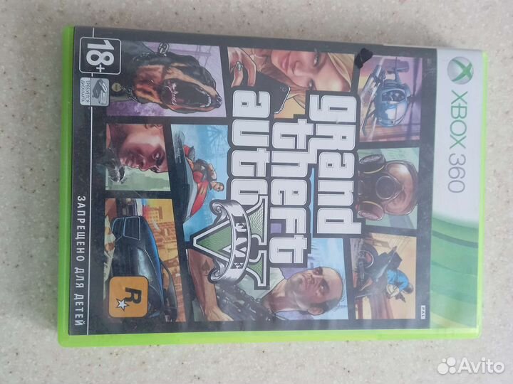 Игра для приставки xbox 360Gta 5