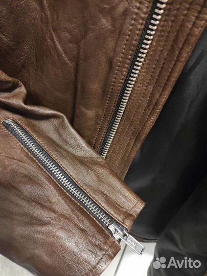 Куртка кожаная