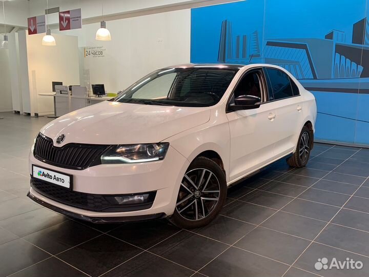 Skoda Rapid 1.6 AT, 2018, 129 935 км