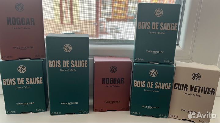 Мужская туал вода Ив роше