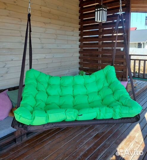 Садовые качели подвесные