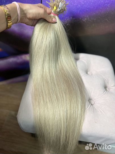 Натуральные волосы для наращивания с работо