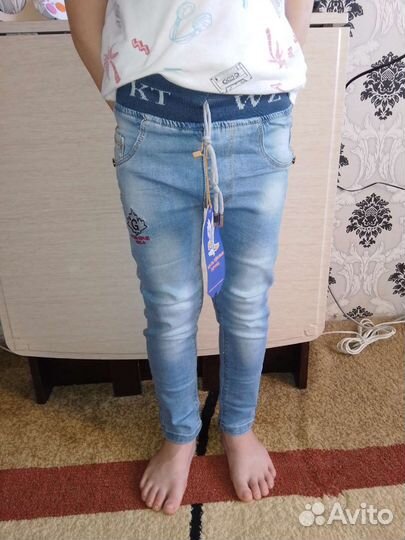 Джинсы детские новые