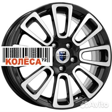 Кик Неман 6x15 4x98 ET35 Dia58.5 алмаз черный