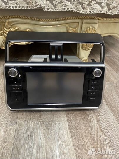 Автомогнитола на prado