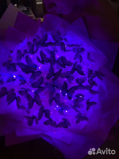 Букет из бабочек, Конфет на заказ